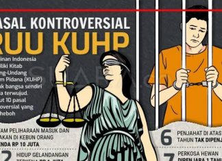 Ini 14 Pasal Krusial Masuk RUU KUHP